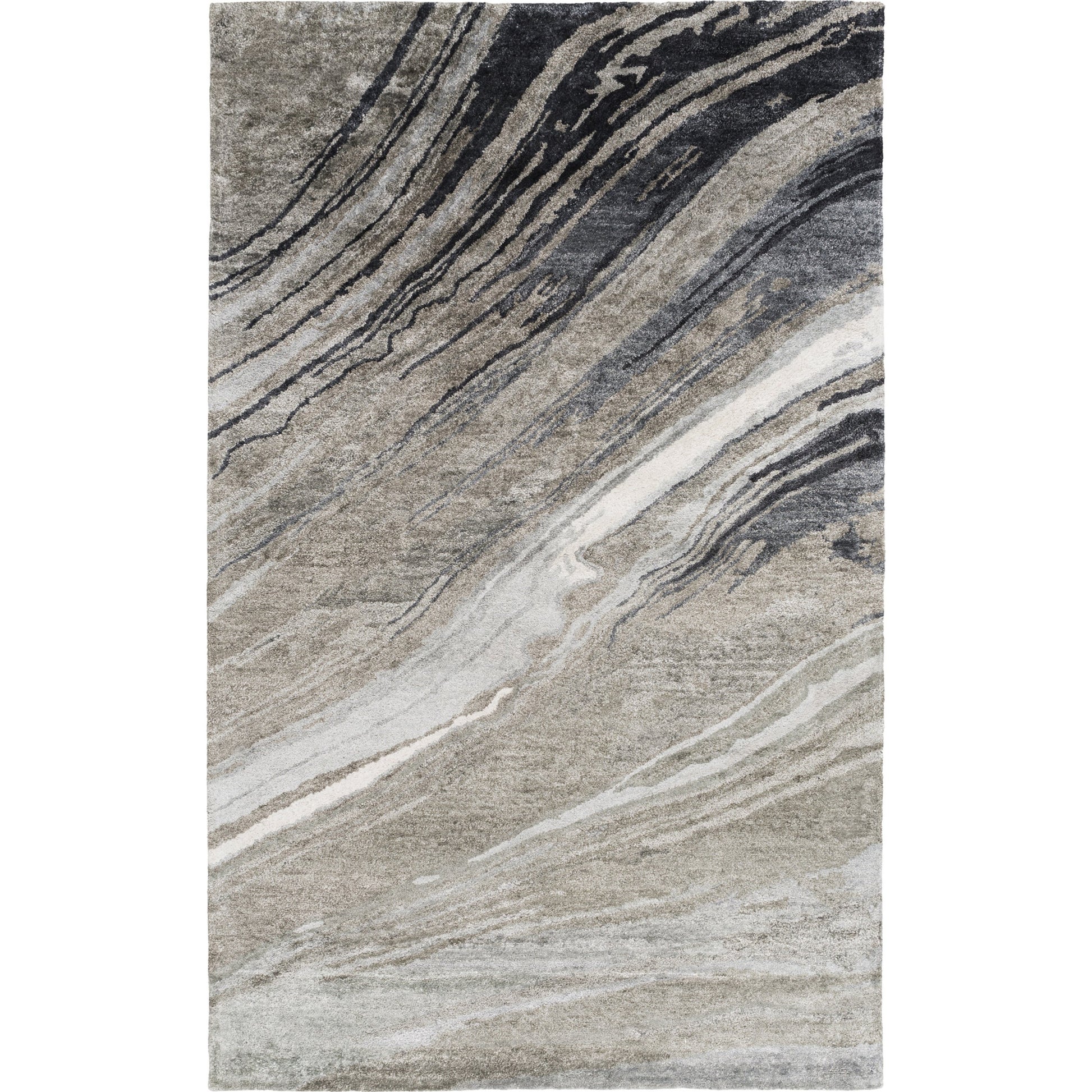Souk GMN-4051 Rug by Surya in charcoal, gray, light slate, off-white. Made from unique in a unique style.