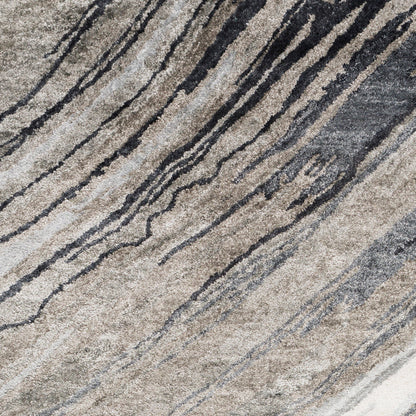 Souk GMN-4051 Rug by Surya in charcoal, gray, light slate, off-white. Made from unique in a unique style.