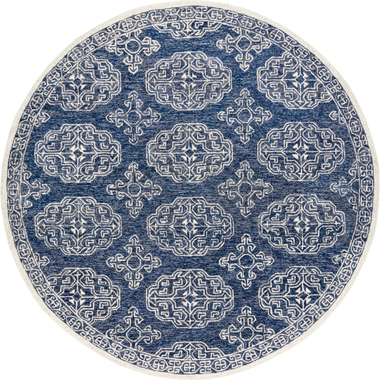 Granada Rug - 23805 by Livabliss in gray, light blue, beige, navy, light beige, charcoal. Made from unique in a unique style.