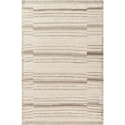 Granada Rug - 32649 by Livabliss in cream, charcoal. Made from main: 100% wool in a unique style.