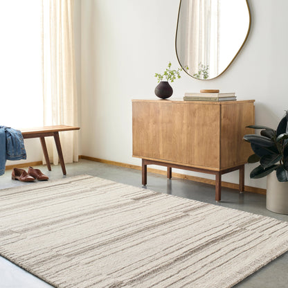 Granada Rug - 32649 by Livabliss in cream, charcoal. Made from main: 100% wool in a unique style.