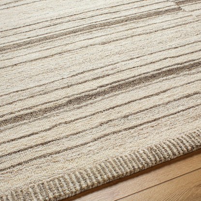 Granada Rug - 32649 by Livabliss in cream, charcoal. Made from main: 100% wool in a unique style.