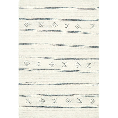 Granada Rug - 32650 by Livabliss in cream, black, charcoal. Made from main: 100% wool in a unique style.
