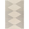 Cream, Taupe / 2' x 3'