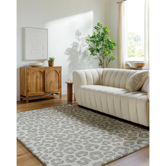 Granada Rug - 485337 by Livabliss in ivory, taupe, stone gray. Made from face: 100% wool, warp: 100% cotton in a unique style.