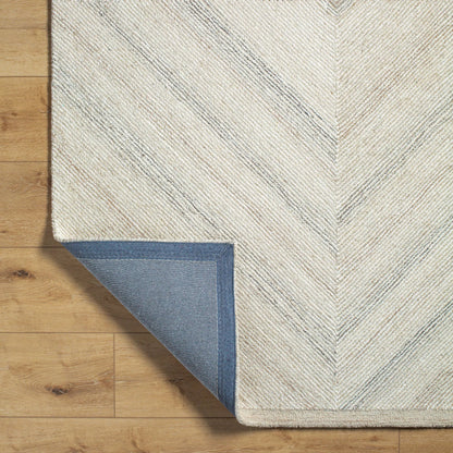 Granada Rug - 485345 by Livabliss in ivory, medium brown, light beige. Made from face: 100% wool, warp: 100% cotton in a unique style.