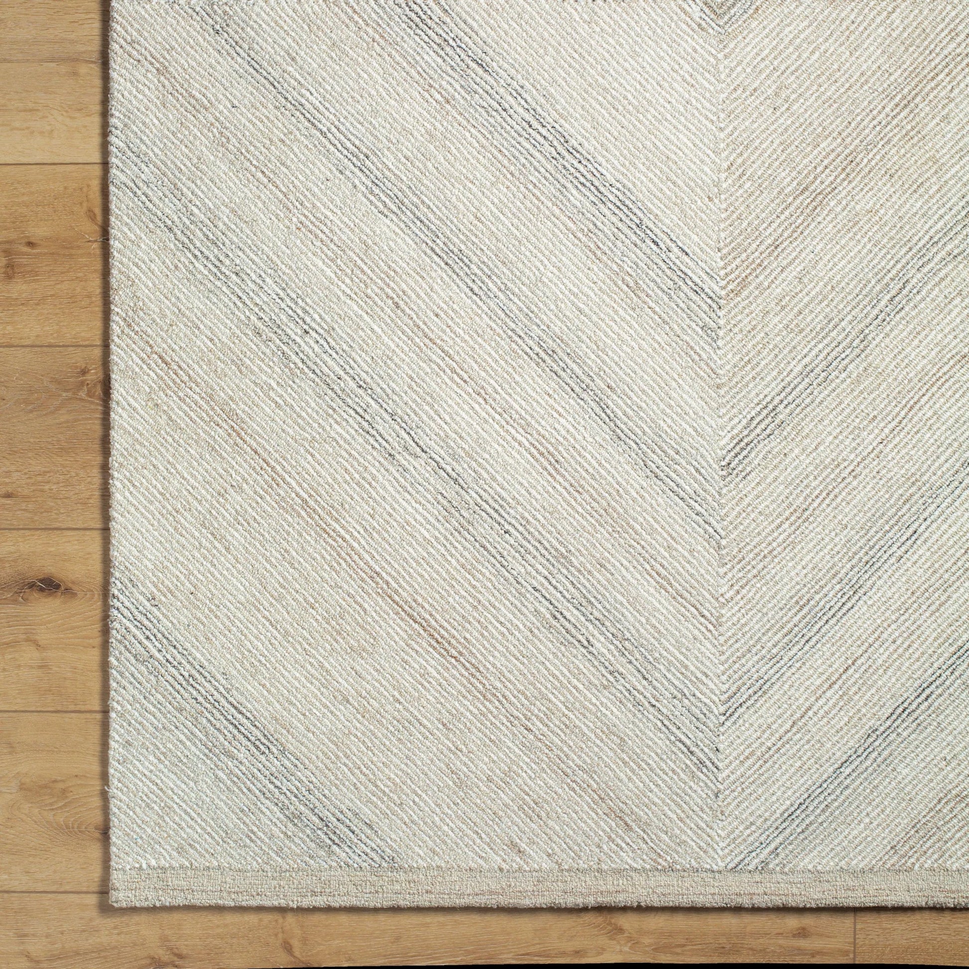 Granada Rug - 485345 by Livabliss in ivory, medium brown, light beige. Made from face: 100% wool, warp: 100% cotton in a unique style.