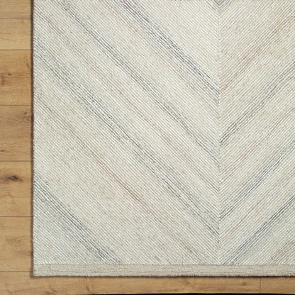 Granada Rug - 485345 by Livabliss in ivory, medium brown, light beige. Made from face: 100% wool, warp: 100% cotton in a unique style.