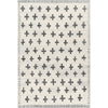 Cream, Beige, Yellow, Mustard, Orange, Navy / 2' x 3'
