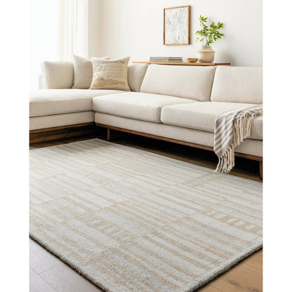 Granada Rug - 485390 by Livabliss in beige, ivory, sand, light taupe. Made from wool in a unique style.