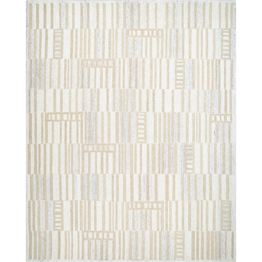 Granada Rug - 485390 by Livabliss in cream, gray, tan. Made from wool in a unique style.