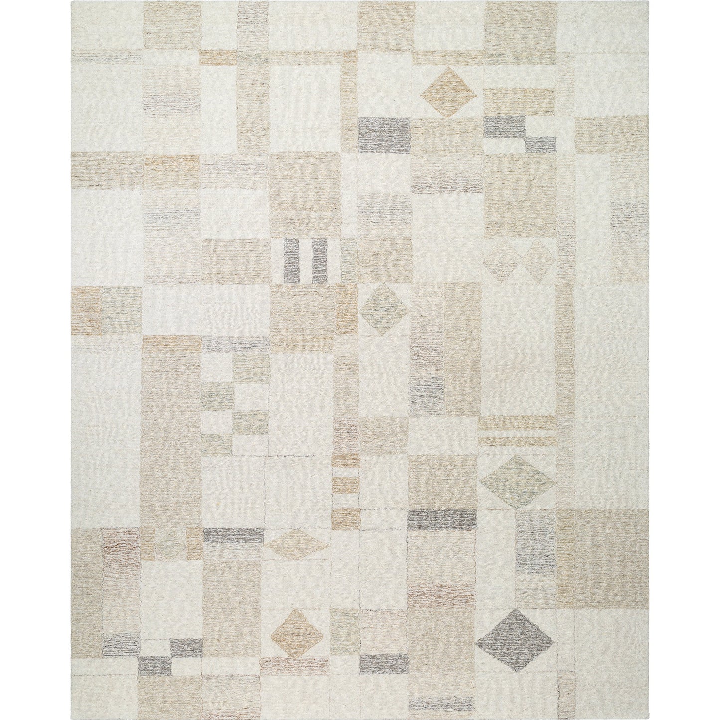 001 SI-2131788,SI-2131789,SI-2131790,SI-2131791 | Primary Silo | Granada Rug - 489067 by Livabliss in ivory, sandstone, taupe, pebble gray, cream. Made from face: 100% wool in a unique style.