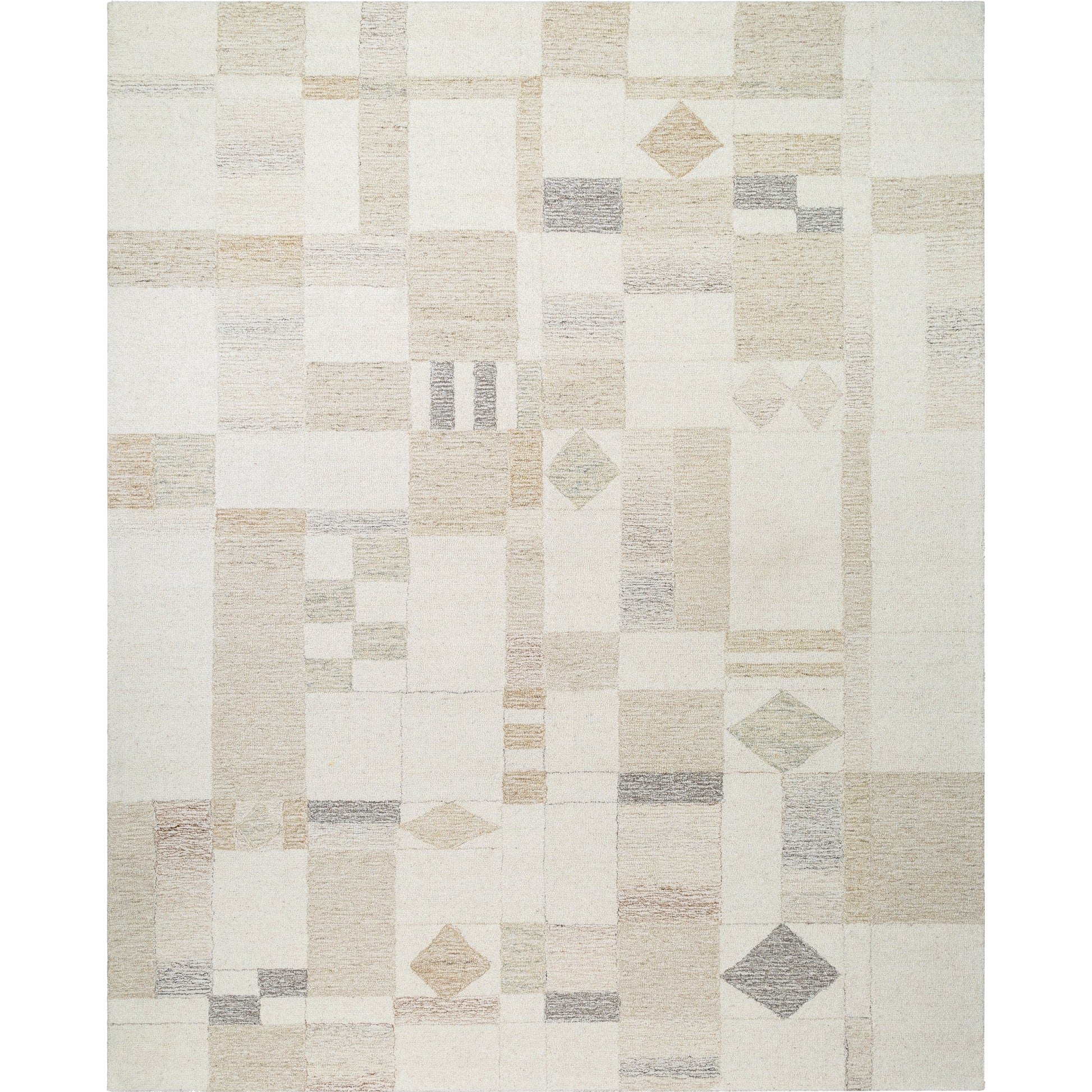 Granada Rug - 489067 by Livabliss in ivory, sandstone, taupe, pebble gray, cream. Made from face: 100% wool in a unique style.
