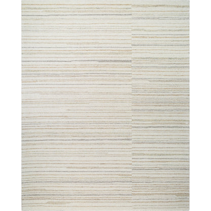 Granada GND-2374 Rug by Livabliss in ivory, sandstone, light taupe, pale gray. Made from face: 100% wool in a unique style.