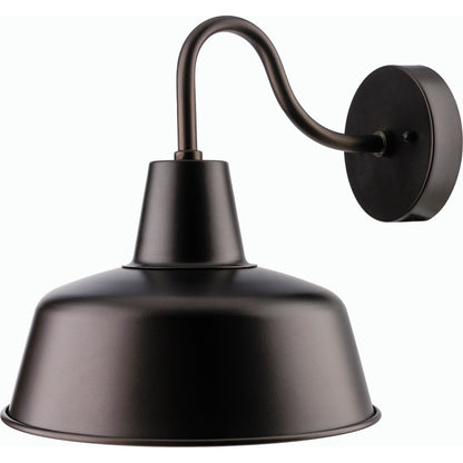 Gianni Wall Sconce - 532974 by Livabliss in fixture: black, shade (outside): black, shade (inside): gold, cord: black and paintedmetallicpaintedpainted. Made from iron, metal in a modern style.