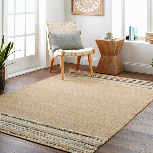 Geneva Rug - 31802 by Surya in tan, camel. Made from 60% jute, 40% wool in a unique style.