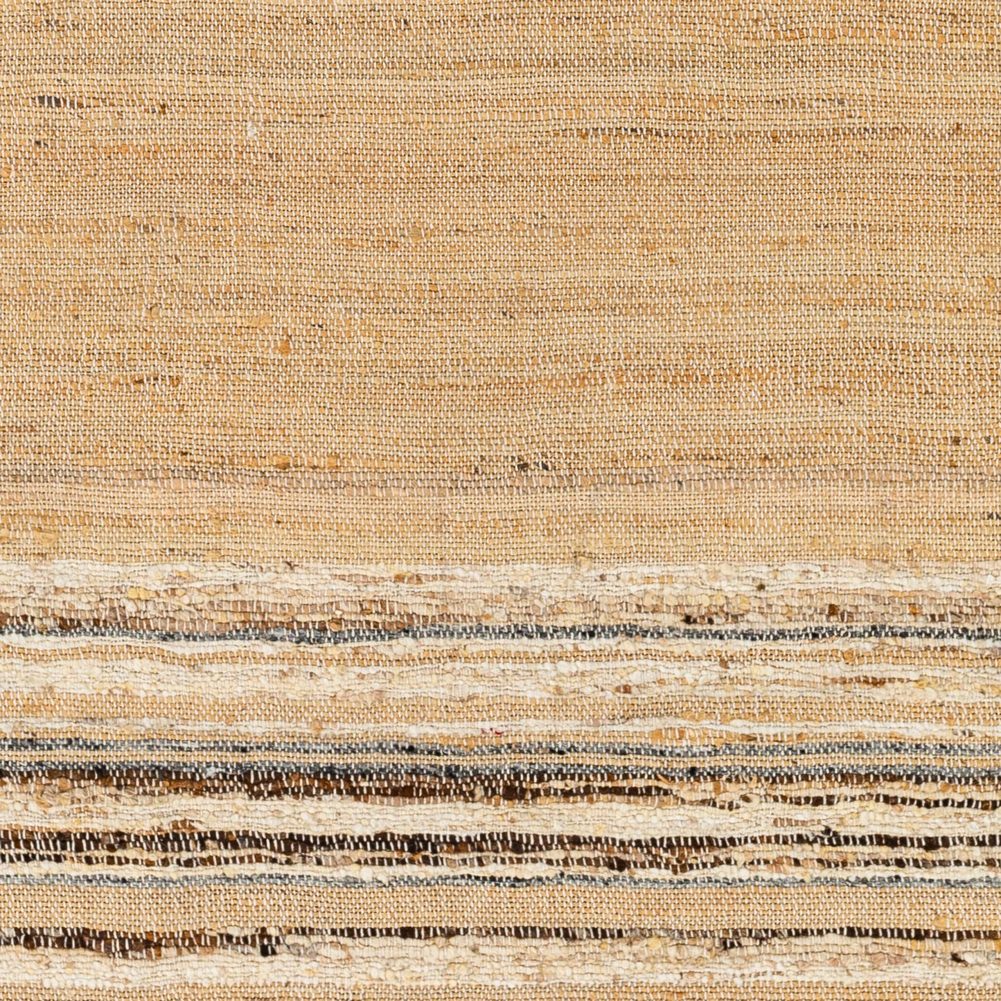 006 SI-1882110,SI-1882113,SI-1882115 | Closeup | Geneva GNV-2300 Rug by Surya in black, charcoal, peach, light beige. Made from 60% jute, 40% wool in a unique style.