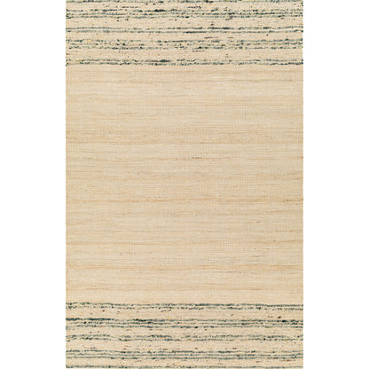 Geneva GNV-2303 Rug by Surya in beige, dark green, light sage, tan. Made from 60% jute, 40% wool in a unique style.