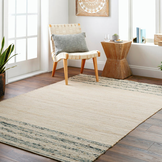 Geneva Rug - 31805 by Surya in taupe, light grey. Made from 60% jute, 40% wool in a unique style.
