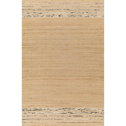 Geneva Rug - 31806 by Surya in dark brown, beige, caramel, tan. Made from 60% jute, 40% wool in a unique style.