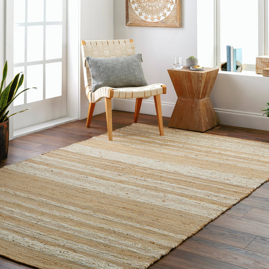 Geneva Rug - 31809 by Surya in tan, camel. Made from 60% jute, 40% wool in a unique style.