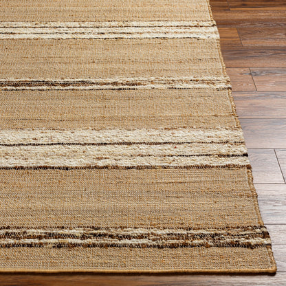 Geneva Rug - 31810 by Surya in beige, ivory, medium brown. Made from 60% jute, 40% wool in a unique style.