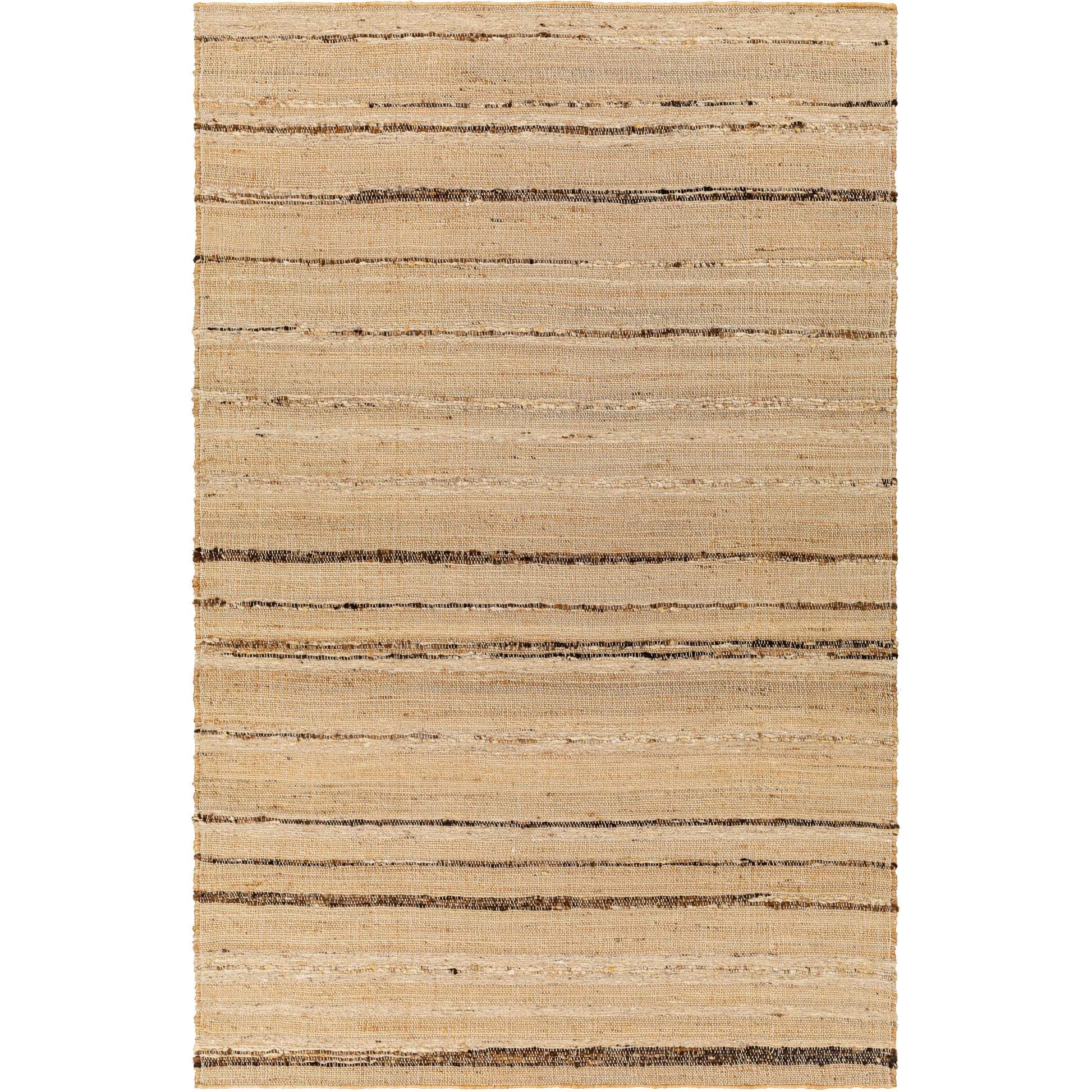 Geneva Rug - 31811 by Surya in dark brown, light beige, brown. Made from 60% jute, 40% wool in a unique style.