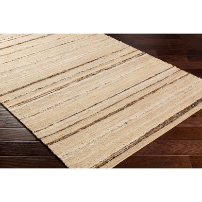 Geneva Rug - 31811 by Surya in dark brown, light beige, brown. Made from 60% jute, 40% wool in a unique style.