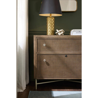 Sonnet Lateral File by Hooker Furniture in medium wood and wren. Made from unique in a transitional style.
