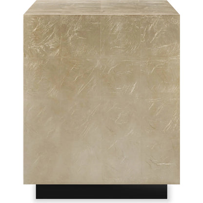 Cocktail Couture Square End Table by Caracole. Made from asian hardwood in a modern style.