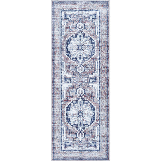 Georgina Rug - 497144 by Livabliss in cream, beige, black, gray, brown. Made from polyester in a unique style.