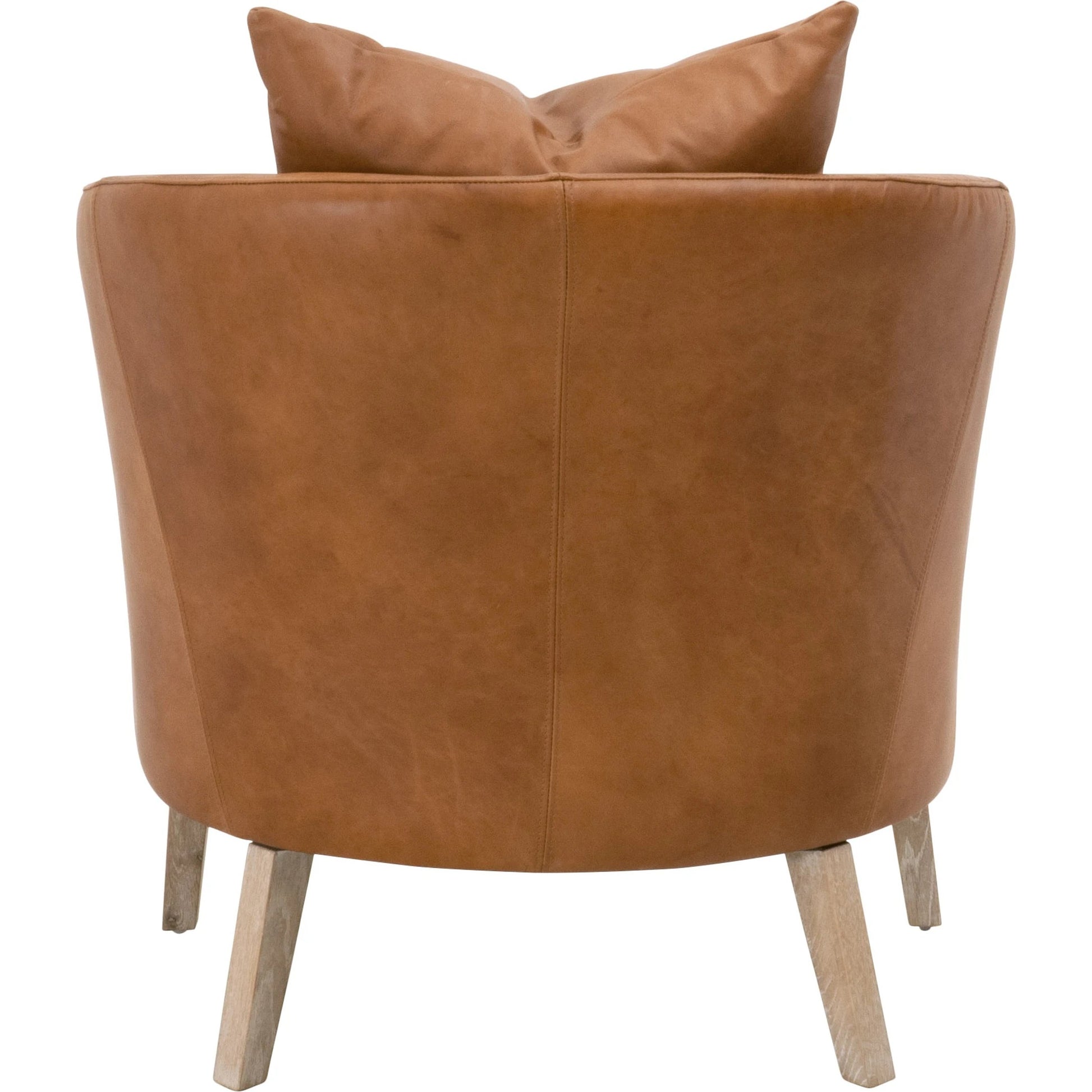Gordon Club Chair by Essentials For Living in pearl and natural gray, livesmart peyton-pearl. Made from solid oak, 98% polyester, 2% nylon in a transitional style.