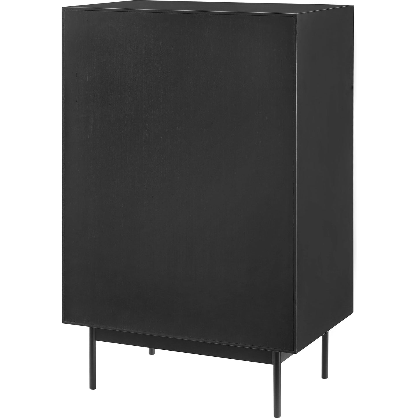 003 SR-851325 | Additional Silo | Park Avenue 4 Drawer High Chest by Greenington in ruby. Made from solid moso bamboo in a modern style.