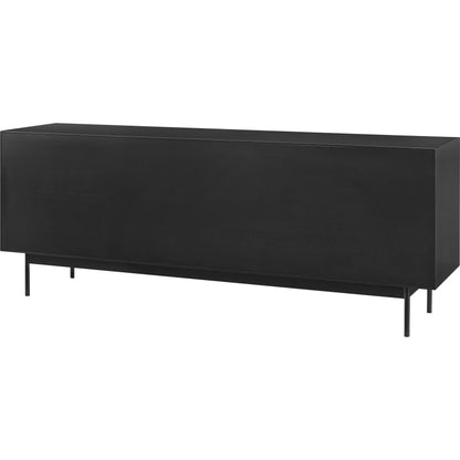 Park Avenue 4 Drawer Double Dresser by Greenington in ruby. Made from solid moso bamboo in a modern style.