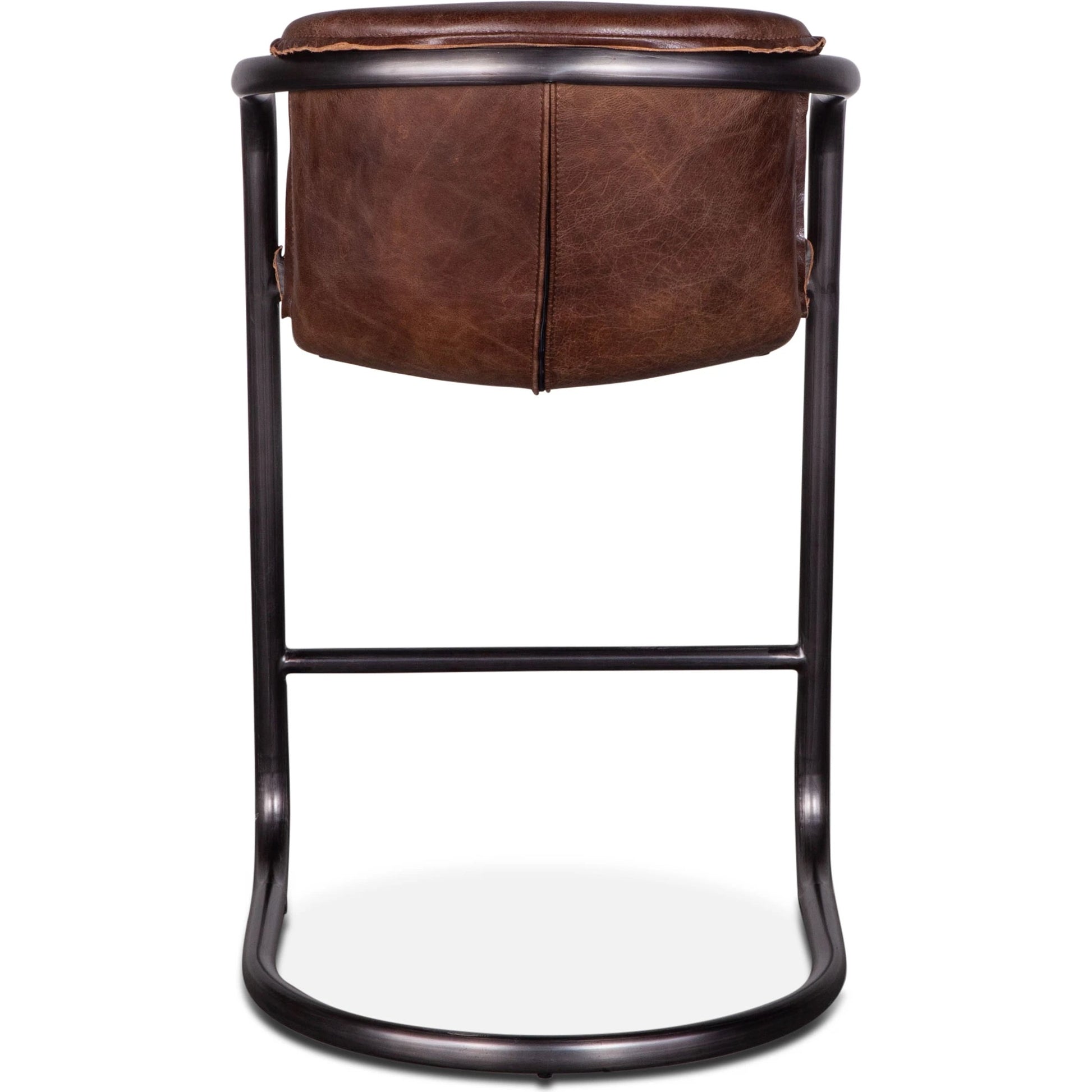 Chiavari Leather Counter Chair by World Interiors. Made from unique in a transitional style.