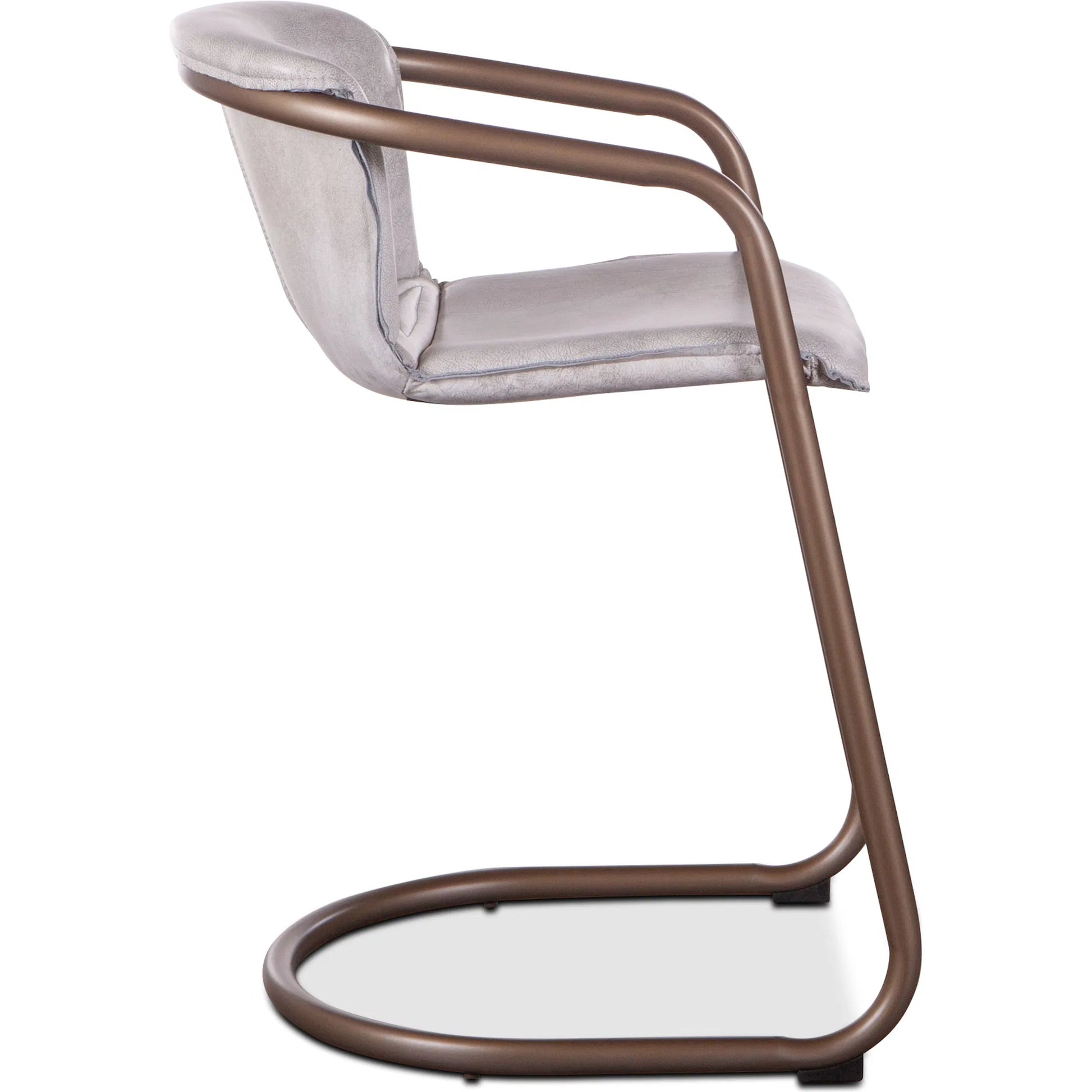 Chiavari Leather Counter Chair by World Interiors. Made from unique in a transitional style.