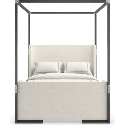 Shelter Me - Canopy Only by Caracole in almost black, brushed stainless. Made from poplar in a unique style.