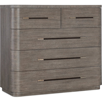 Modern Mood Bachelors Chest by Hooker Furniture. Made from oak veneers in a modern style.