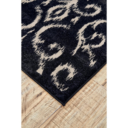 Azeri Transitional Damask Rug - 3842F by Feizy in gray, taupe, ivory. Made from wool, viscose in a unique style.