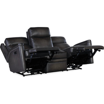 Hamilton Power Sofa with Power Headrest by Hooker Furniture. Made from unique in a traditional style.