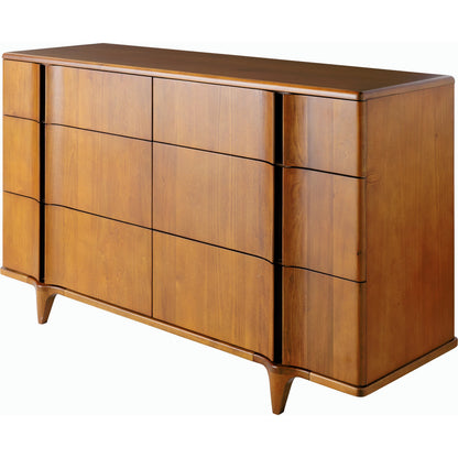 Grande Dresser - 526080 by Surya in brown and stainedrawstained. Made from poplar, manufactured wood in a transitional style.