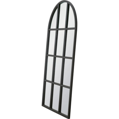 Grid Arched Mirror by Essentials For Living. Made from solid oak wood, plywood, glass in a modern style.