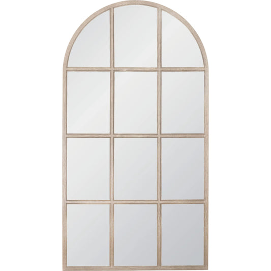 Grid Arched Mirror by Essentials For Living. Made from solid oak wood, plywood, glass in a unique style.