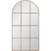 Grid Arched Mirror by Essentials For Living. Made from solid oak wood, plywood, glass in a modern style.