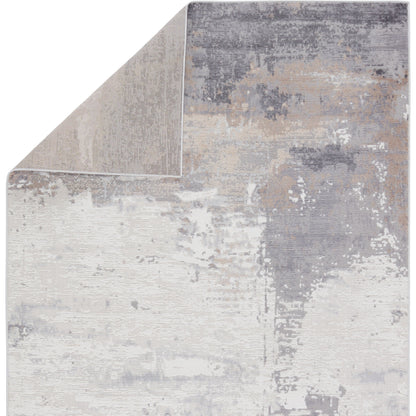 Grotto GRO02 Rug by Jaipur Living in gray, ivory. Made from 60% polypropylene, 40% polyester in a unique style.