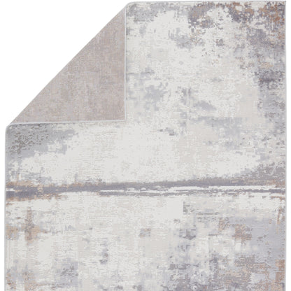 Grotto GRO03 Rug by Jaipur Living in gray, ivory. Made from 60% polypropylene, 40% polyester in a unique style.
