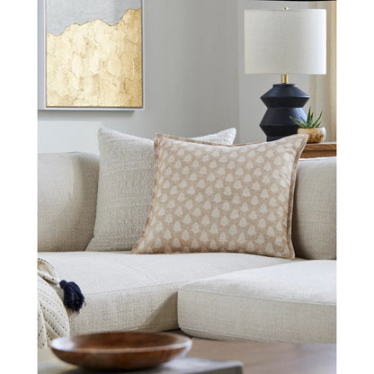 Gardner Indoor/Outdoor Pillow by Livabliss. Made from front: 100% polyester, back: 100% polyester in a modern style.