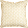 Tan, Beige / Down Feather / 18" x 18"