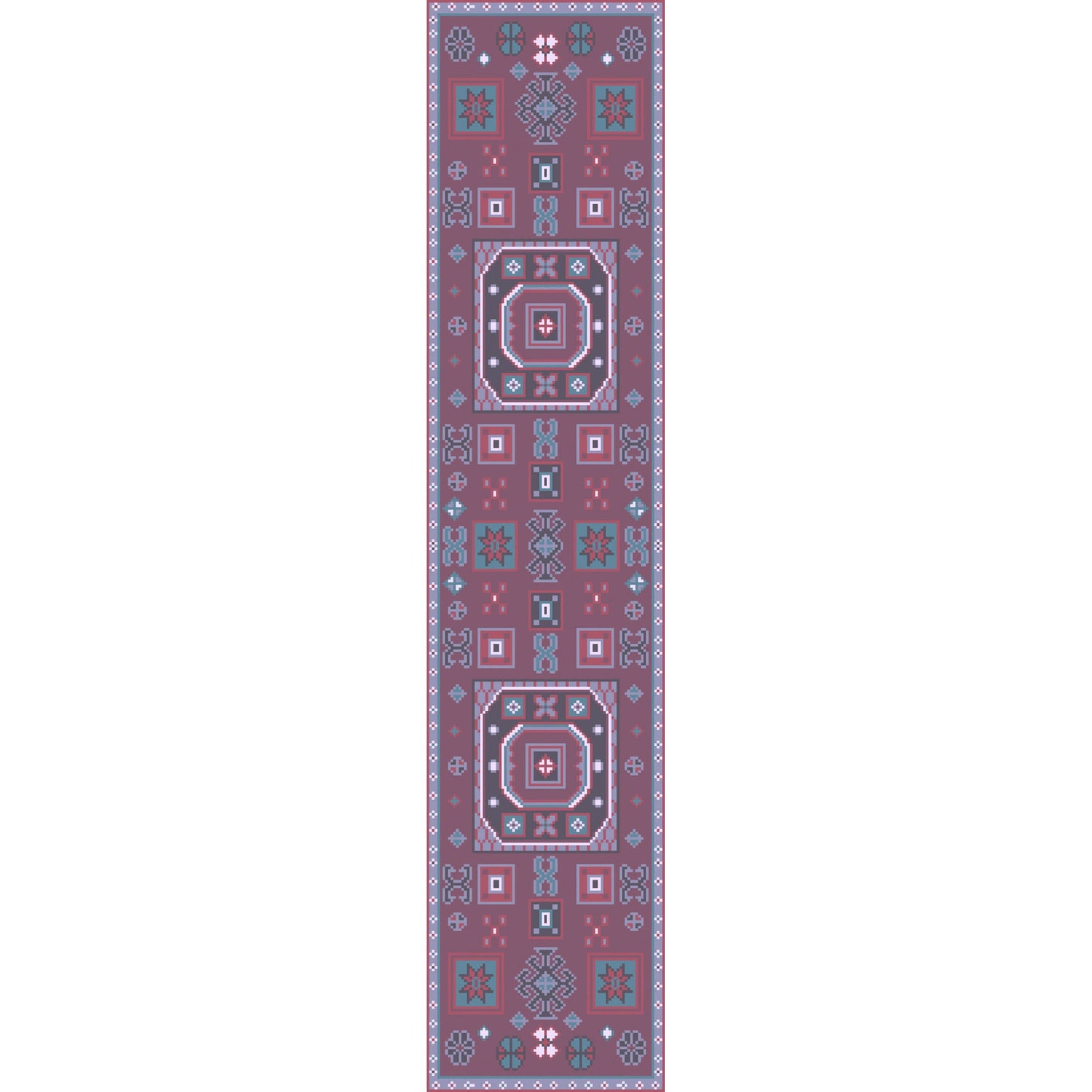 003 68424-27354 | Primary Silo | Greta GRT-1001 Rug by Surya in blue, burgandy, lavender, navy. Made from 100% wool in a unique style.
