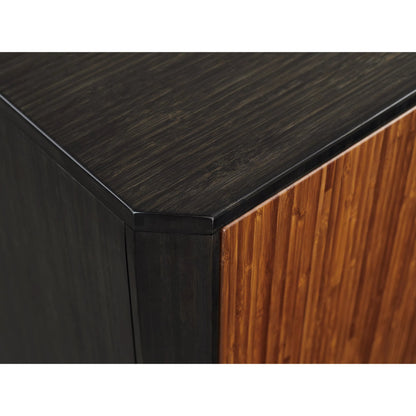 Sonoma Sideboard by Greenington in amber. Made from 100% solid moso bamboo in a modern style.